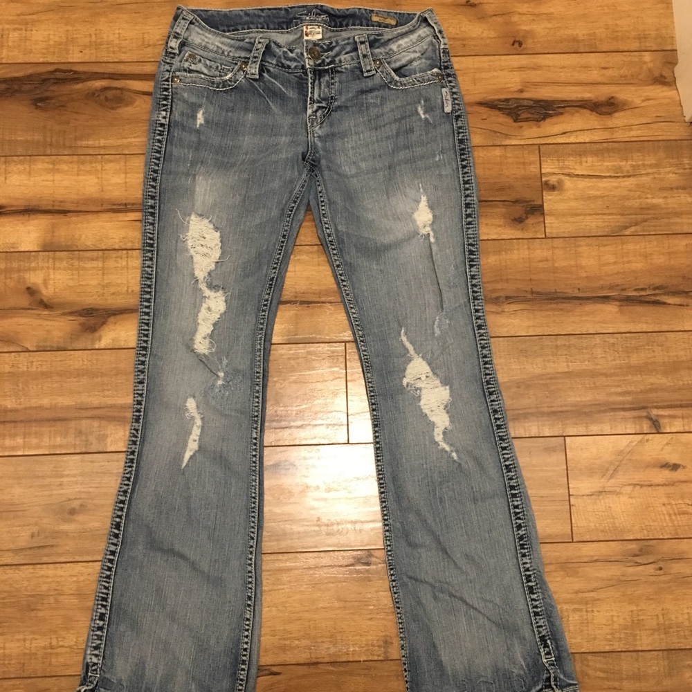 Silver brand bootcut jeans size 27